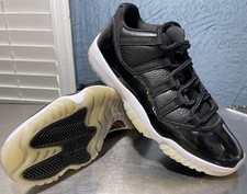 Size 10 - Air Jordan 11 Retro Low 72-10 AV2187-001 PRE-OWNED