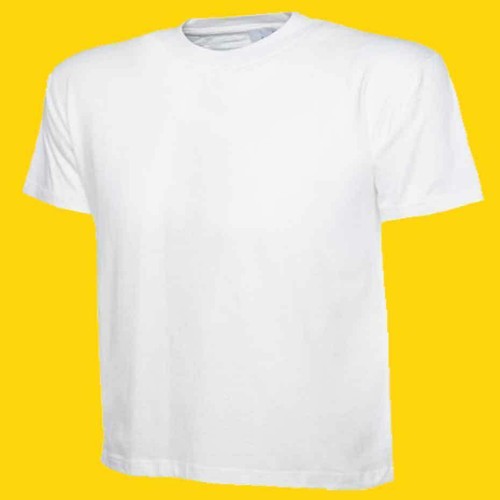 Herren Classic T-Shirt UC301 Uneek 100% Baumwolle 180g/m² weiß (Gr.XS-6XL) - Bild 2 von 3