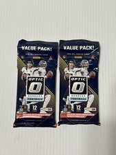 2024 Panini Donruss Optic Football Value Pack Lot Of 2 Downtown Uptown 