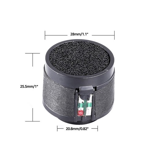 High Microphone Dynamic Microphone Core 2 Pieces Dynamic Coil Type - Zdjęcie 8 z 8