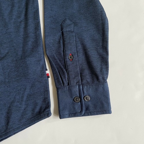 Tommy Hilfiger Mens No Tuck Casual Slim Fit THFlex Soft Cotton Long Sleeve Shirt - 第 5/7 張圖片