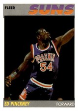 1987 Fleer #88 Ed Pinckney NM