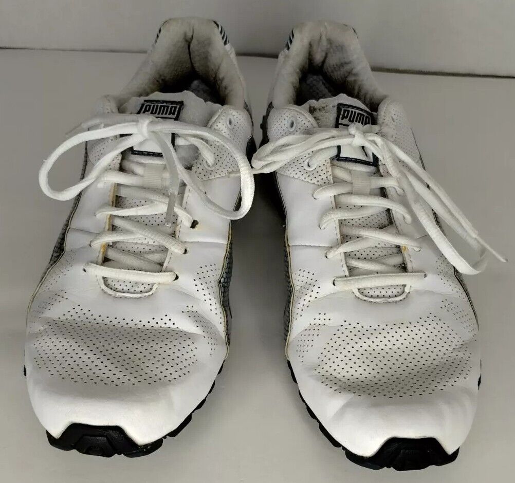puma cell hiro tls Mens Size 8 Running Shoes 18664813 White silver sneakers eBay