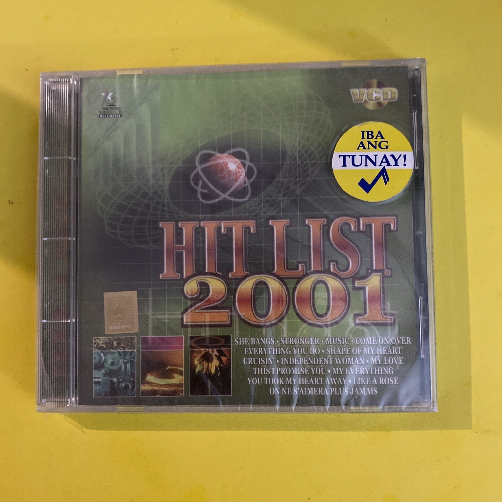 HIT LIST 2001 (CD/VCD) STAR RECORDS - BRAND NEW FACTORY SEALED - FREE SHIPPING