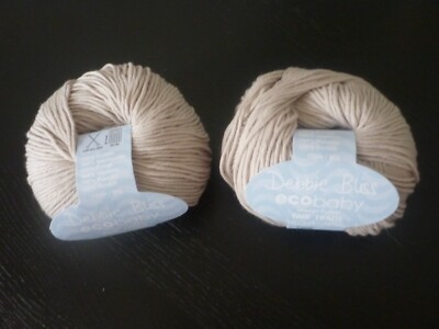Debbie Bliss Eco Baby Fb.14026 pebble    100% FAIR TRADE Cotton  - 100g