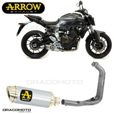 Impianto completo YAMAHA MT-07 2016 2017 ARROW low ALU THUNDER