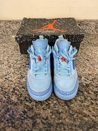 Men's Size 9.5 Nike Jordan Spizike Low Blue SPB-JB 335957 - Picture 3 of 8