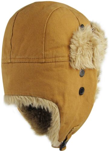 Trapper Pilotenfellmütze Ski Winter warme Kappe Fellklappe - Bild 198 von 242