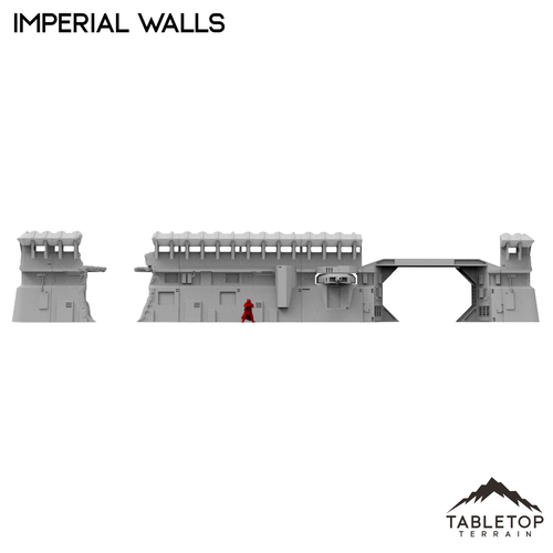 Imperial Walls - Imperial Base Builder - Compatible with Star Wars Legion - Picture 5 of 7