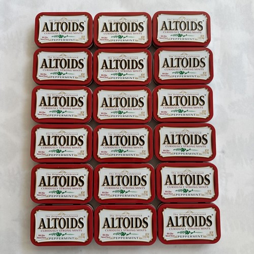 20 leere Altoid Dosen zum Basteln, Angeln, Nähen Altoids