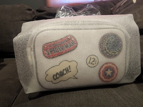 Coach x Marvel Jes Crossbody Signature Canvas With Patches Bag 2538 VHTF!! - Picture 6 of 11
