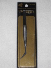 Tweezers Bent Tip 4.75" by Jewelry Connection 46-3403 NEW