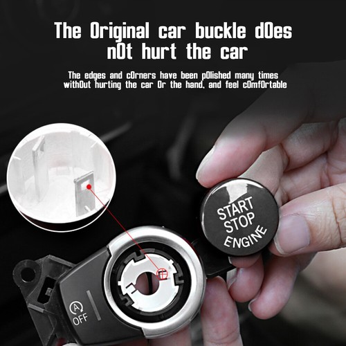 Engine Start/Stop Push Button Replace Cover For BMW F20 F10 F01 F48 F26 F15 F16 - Picture 9 of 12