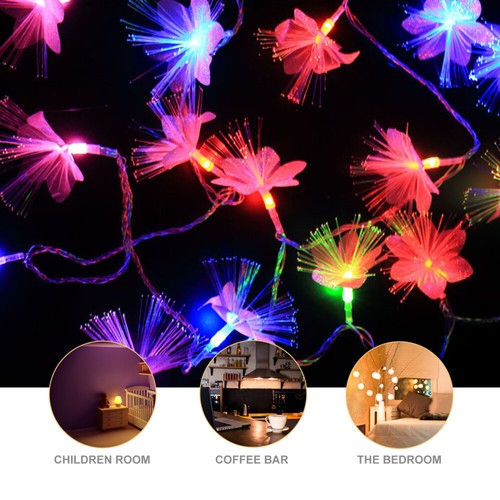 Christmas Tree Garland Flower String Light Decorative String Lights - 第 10/12 張圖片