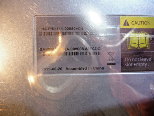 NetApp X5720A IOM12 SAS 12Gb/s Controller Module Part#111-02850+C4 - Picture 5 of 7