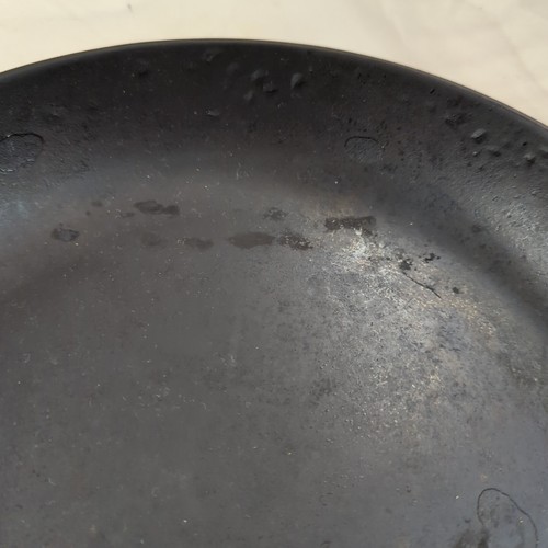 Vintage Waterford Colorcast White 10” Skillet Frying Pan w/ Wood Handle - Bild 2 von 10