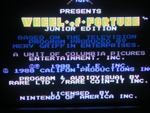 Wheel of Fortune: Junior Edition (NES, 1989) By Gametek (Cartridge Only) NTSC - Picture 6 of 10