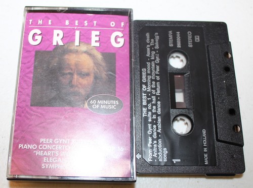 Grieg – The Best Of Grieg (Cassette, 1990, M.C.R.) Classical Music - Bild 1 von 2