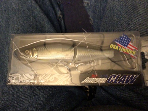 GAN CRAFT 15-SS Jointed Claw USA LIMITED 178mm/2oz class #USA-07 Silver Shad
