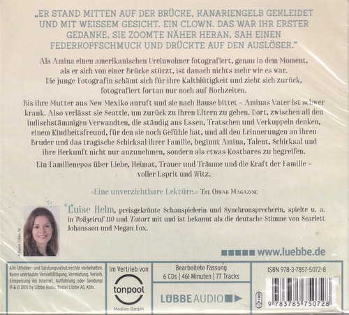 Mira Jacob Hörbuch 6x CD Die Aufforderung des Schlafwandlers zum Tanz NEU #K1805 - Bild 2 von 3