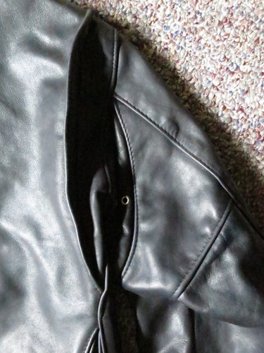 Schott Perfecto 125 size 46 Vintage Motorcycle Jacket Naked Cowhide - Picture 7 of 17