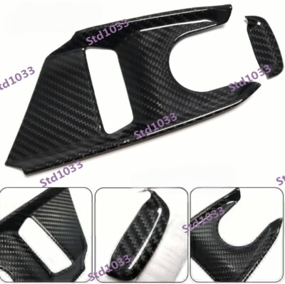 Real Carbon Fiber Console Transmission Control Gear Selector For - Foto 2