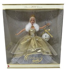 Millennial Celebration 2000 Barbie Doll Special Edition + Hallmark Ornament NEW