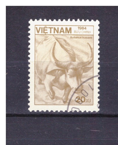 BRIEFMARKEN Einzelne Vietnam 1984 Ordentliche Serie Thema Blumen Tiere FX20 - Bild 2 von 16