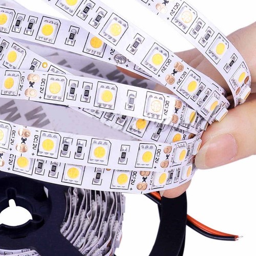 16.4ft LED Strip Lights Flexible 2835 5050 5730 White Warm String Lighting DC12V - Picture 13 of 22
