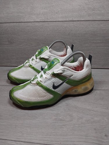 Nike Airmax 180 Womens Trainers White Green Vintage 2006 Size 5 314017-101 - Picture 3 of 17