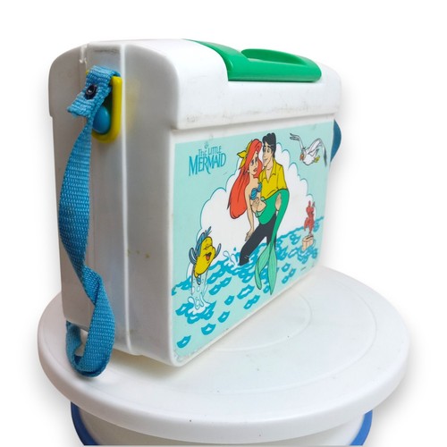 Vintage Disney The Little Mermaid 90’s Ariel & Eric Plastic Lunch Box RARE - Picture 6 of 13