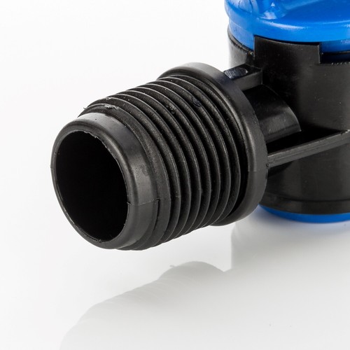 Valve Stop Ball Pe Pipe Hose for Drip Irrigation System Garden Watering 17x1/2 " - Picture 4 of 7