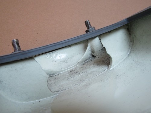 Lambretta Li125/Li150 Innocenti 1964 32,487 miles air vent panel (10628) - Picture 6 of 9