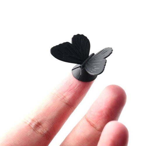 10Pcs Silicone Wine Glass Charm Butterfly Wine Glass Identify Cups1. - Imagen 5 de 9