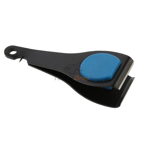 2x Grip Stainless Steel Fishing Line Clipper Nipper Cutter Eye Cleaner Lanyard - Picture 3 of 5