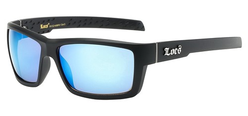 2er Pack "COLOR MIRROR" LOCS | MATTE Sonnenbrillen Hardcore OG Gangster Cholo Shades - Bild 3 von 4