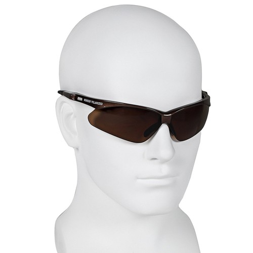 KLEENGUARD NEMESIS POLARIZED BROWN LENS SAFETY GLASSES SUNGLASSES 28637 1/PAIR - Picture 4 of 5