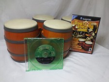 Donkey Konga CIB+ DK Jungle Beat w/ 2 DK Bongos Nintendo Gamecube Tested