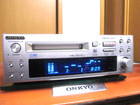 Onkyo Md-105Fx Mini Disc Recorder Silver High Speed Audio Md Good Condition Used
