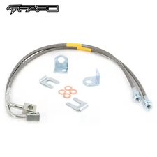 FAPO Front 4-6" Extended Brake Lines For Jeep Wrangler JK 2007-2018