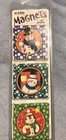 Thirstystone Christmas Snowman Stone Magnet Trio New 
