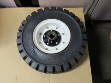 NUEVO NEUMÁTICO DE RUEDA DE CARRETILLA ELEVADORA SÓLIDA MITL CON BUJE DE 5 OREJETAS MPR3 600-9 4,00