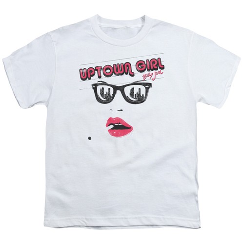 Camiseta Billy Joel Uptown Niñas Niños Jóvenes Con Licencia Música Rock Blanca - Imagen 1 de 2