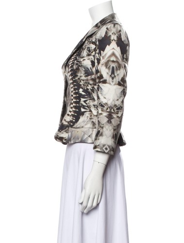 Alexander McQueen S/S 2009 Skeleton Kaleidoscope Print Jacket & Leggings Set, XS - Picture 6 of 10