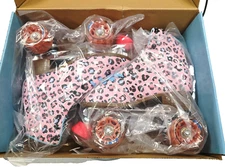 Lenexa Savanna Roller Skates Ladies - Size 7 - New - Spotted Pink - BC89
