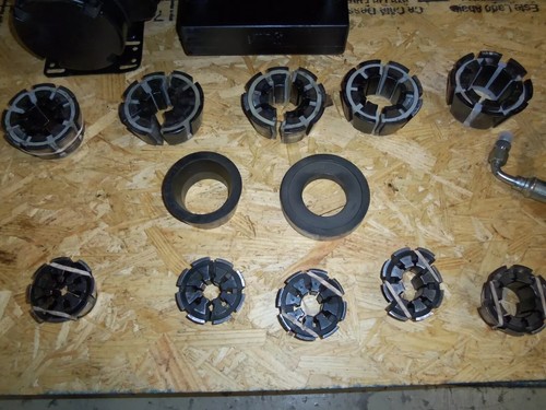 WEATHERHEAD Hydraulic Hose Crimper T-420 with pump and Dies Crimps 2 and 4 wire - Picture 3 of 3