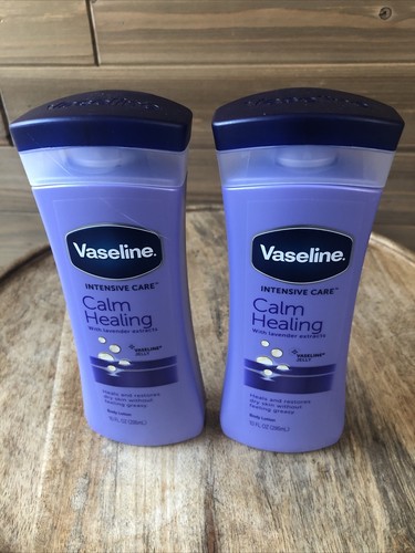 (2) Vaseline Intensive Care Calm Healing Lotion Lavender Extract - Picture 2 of 4