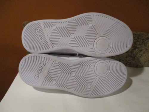 REEBOK Club Memory Tech Insoles White Athletic Sneakers Men Shoes 8M Tennis Shoe - Picture 7 of 8