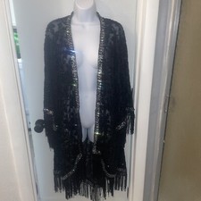 pageant robe One Size Fits Most. Approximately 44 Long With Fringe