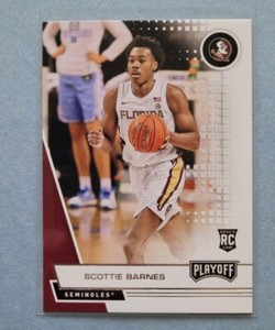 2021-22 Panini Chronicles Draft Picks Playoff #358 Scottie Barnes RC Seminoles